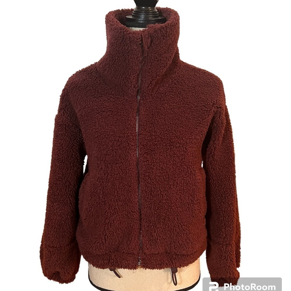 Lululemon Cinchable Fleece Zip-Up Jacket Sz-2